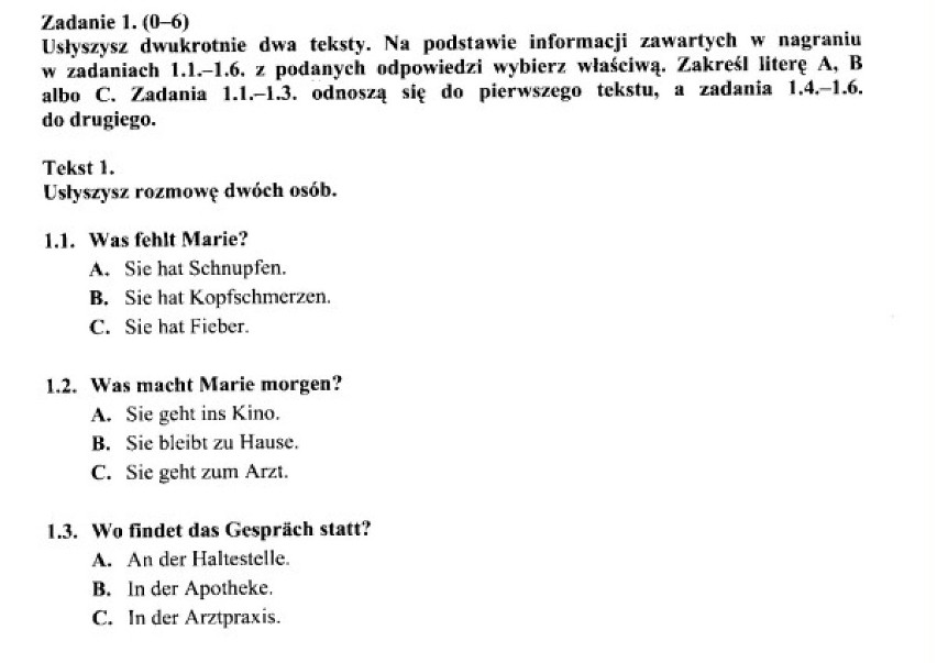 26 kwietnia gimnazjaliści napisali egzamin gimnazjalny z...