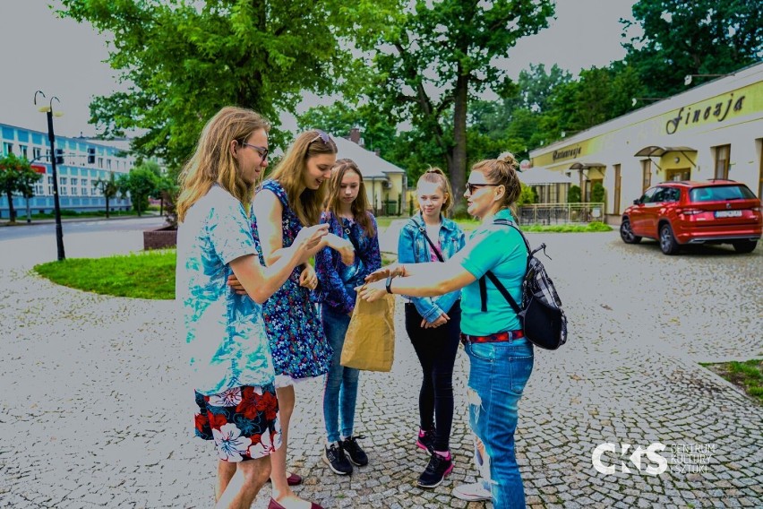 Gra Miejska w Skierniewickim parku. Było ciekawie i zabawnie