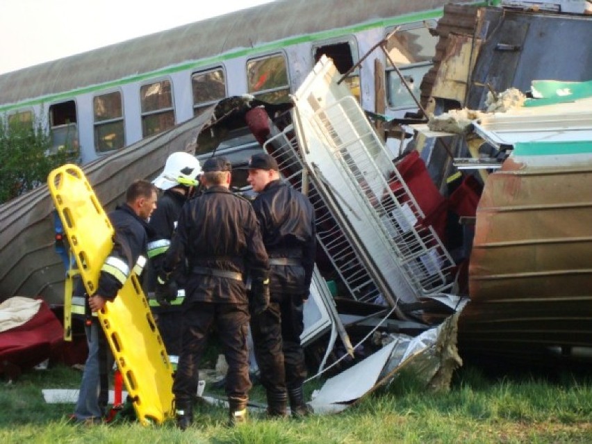 Wypadek pociągu pod Lęborkiem