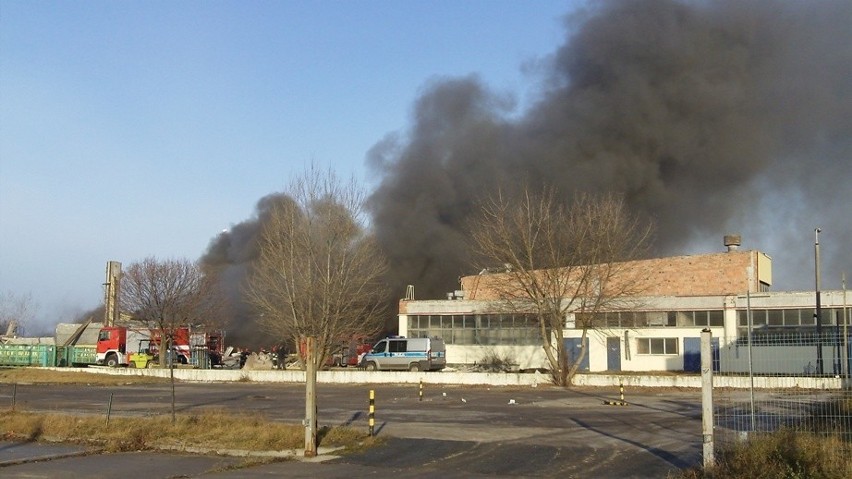 Pożar w Bydgoszczy. Drukarnia odchodzi z...dymem