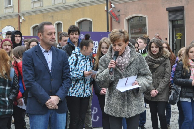 Wystawa plenerowa w Oleśnicy