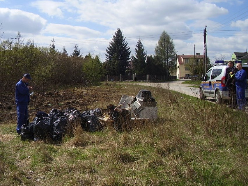 Akcja "Sprzątanie miasta na wiosnę" w Białej Podlaskiej