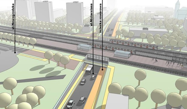 Tunel na Niciarnianej w Łodzi. Kolejny etap budowy