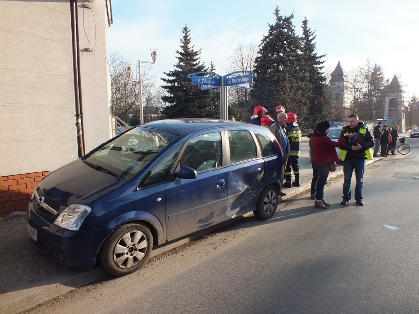 Wypadek w centrum Bełchatowa