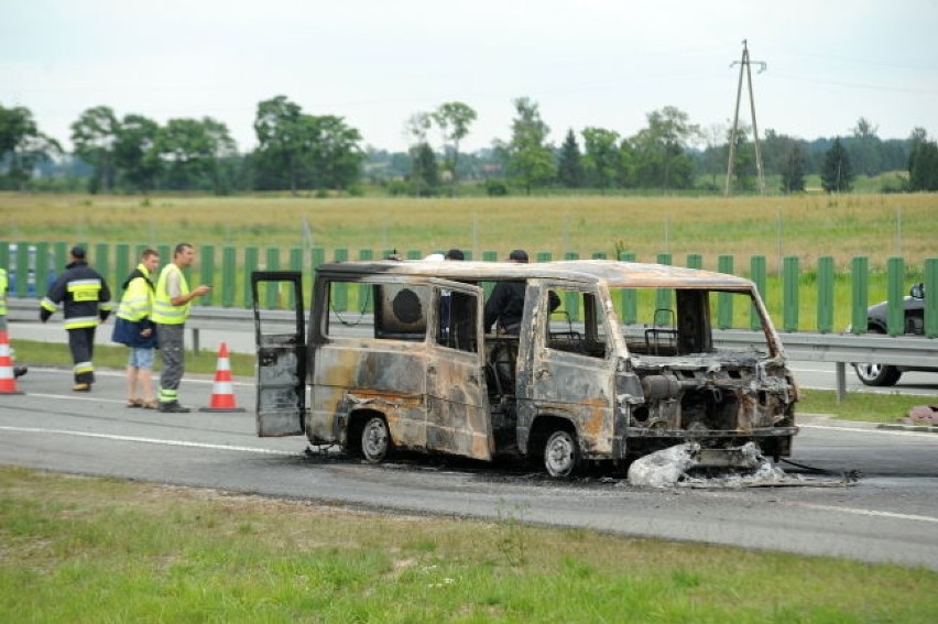 Wypadek na A1. 8 osób zostało rannych