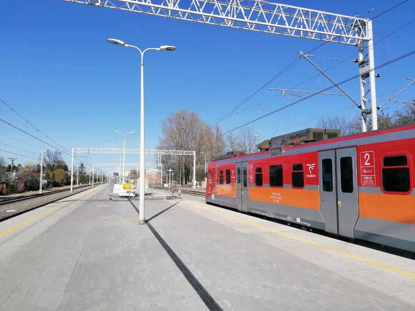 Dworzec PKP w Pabianicach. Tak wyglądają nowe perony 