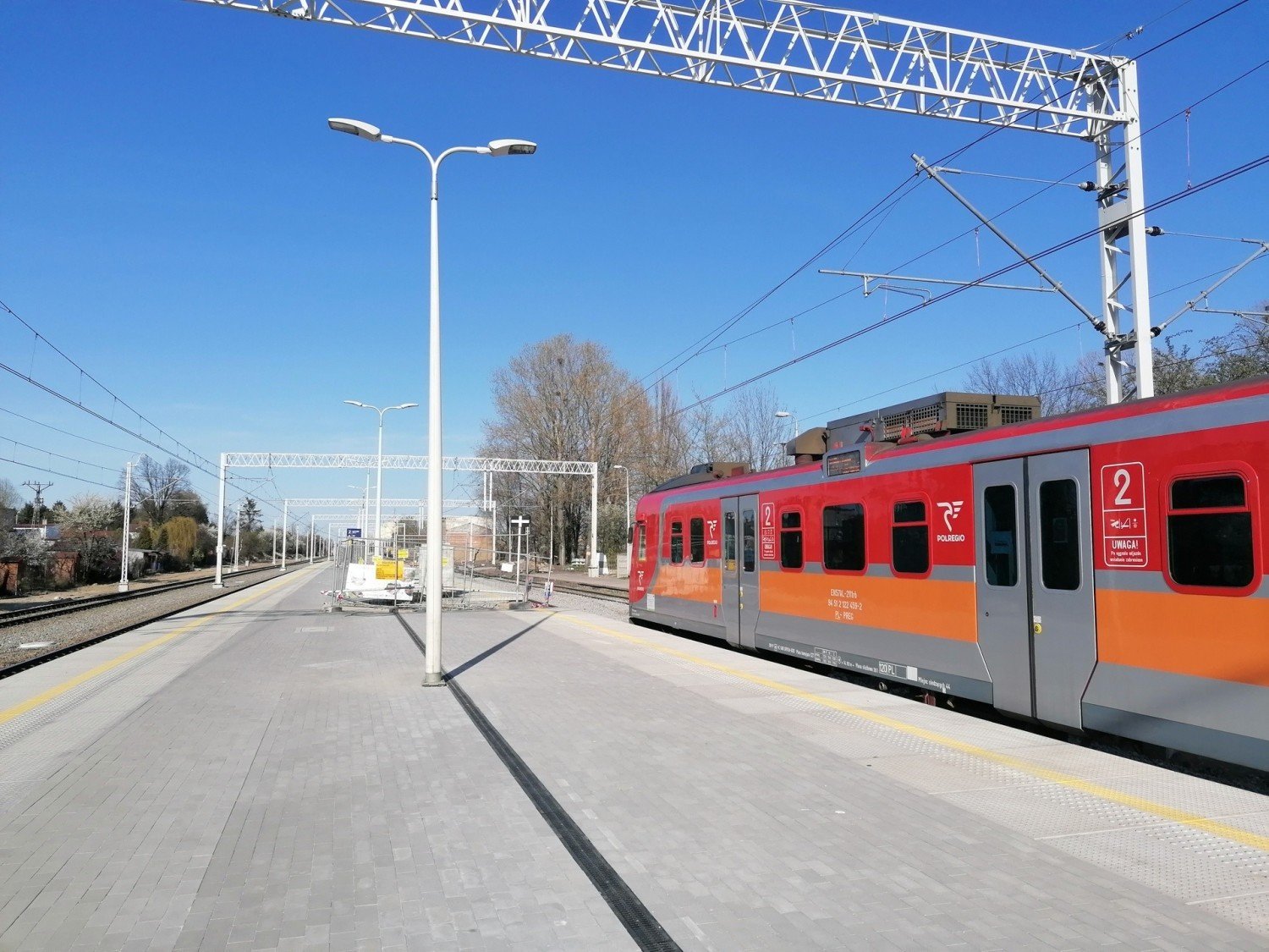 Dworzec PKP w Pabianicach. Tak wyglądają nowe perony | Pabianice Nasze  Miasto