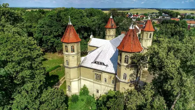 Pałac w Dąbrówce Wielkopolskiej to architektoniczna perełka.