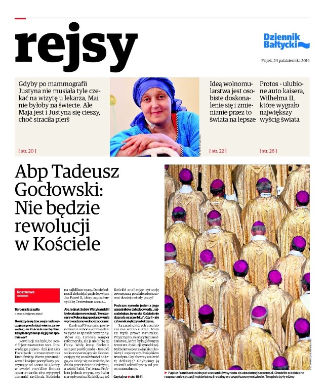 Magazyn "Rejsy" z dn. 24 października 2014