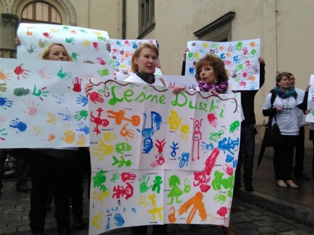 Dziś także w Krakowie odbył się protest w analogicznej sprawie