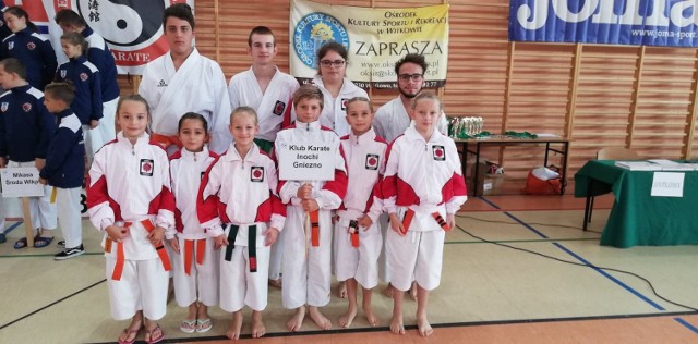 Zawodnicy Inochi wystąpili w turnieju Wielopolskiej Otwartej Ligi Karate w Witkowie