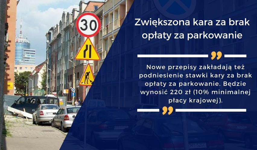 Poza tym powstaną dwie strefy parkowania w dużych miastach:...