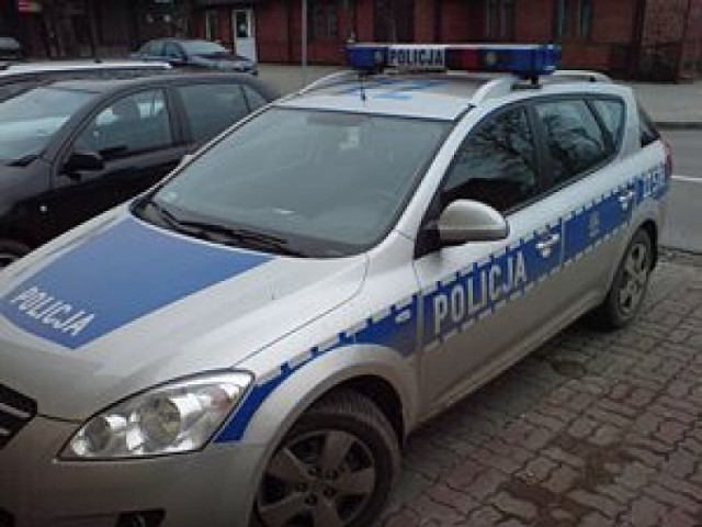 radiowóz policji