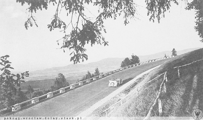 Tajemnicza Autostrada Sudecka w Górach Bystrzyckich i Orlickich. Zobaczcie zdjęcia z jej budowy sprzed prawie 100 lat