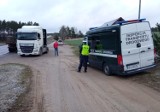 Wysoki mandat i utrata prawa jazdy w gminie Lipnica. Kierowca ciężarówki w tachografie nie miał karty