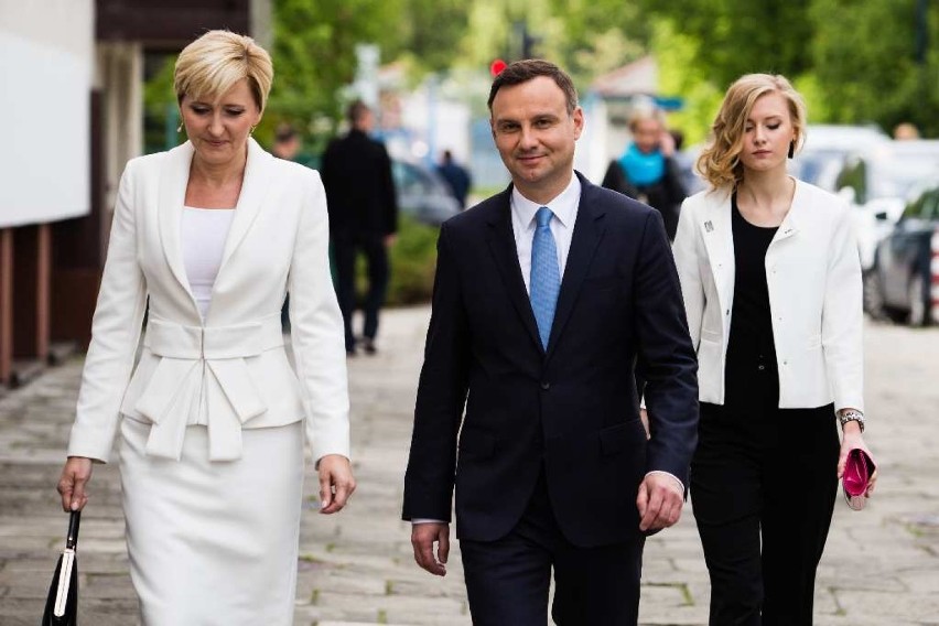 Wybory prezydenckie 2015 Kraków. Andrzej Duda zagłosował...