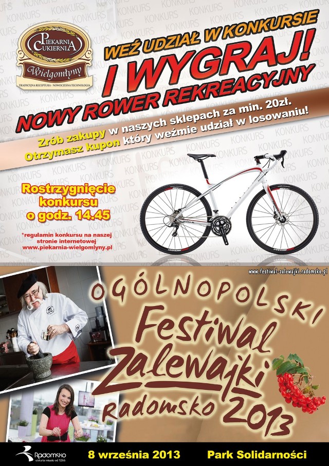 Festiwal Zalewajki 2013: Konkurs Piekarni-Cukierni Wielgomłyny