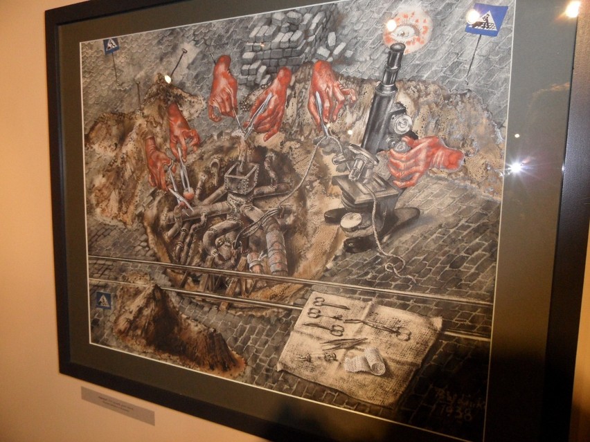 W Muzeum Górnictwa Węglowego w Zabrzu otworzono wystawę prac Bronisława Wojciecha Linkego