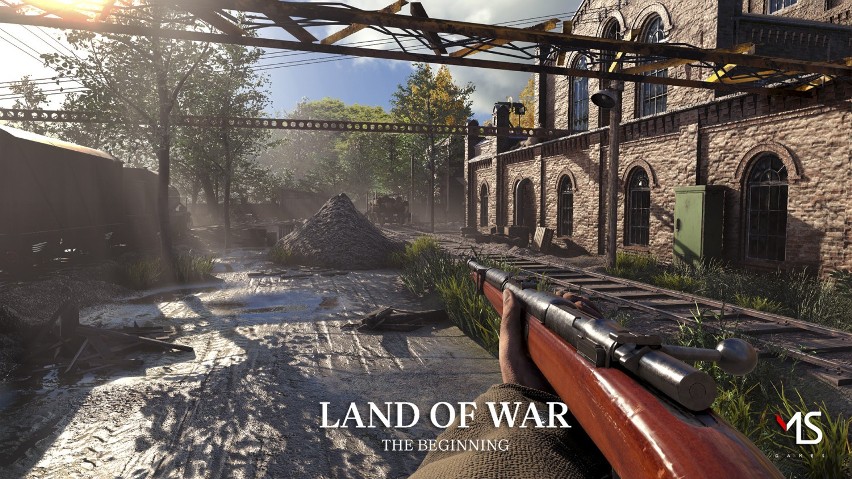 Zbombardowany Wieluń areną gry komputerowej Land of War: The Beginning [FOTO]