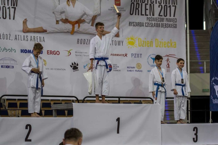 XVII Ogólnopolski Puchar Dzieci w Karate Tradycyjnym Łódź 2017. Sukcesy zawodników z Włocławka