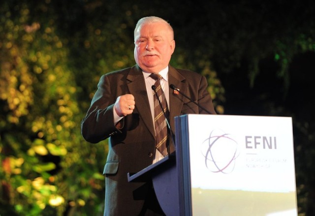 Podczas jednej z  edycji EFNI wystąpił m.in. Lech Wałęsa.