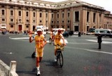 Urodziny Andrzeja Jabłońskiego, supermaratończyka, który pobiegł w 1997 roku z Kalisza do Watykanu ZDJĘCIA