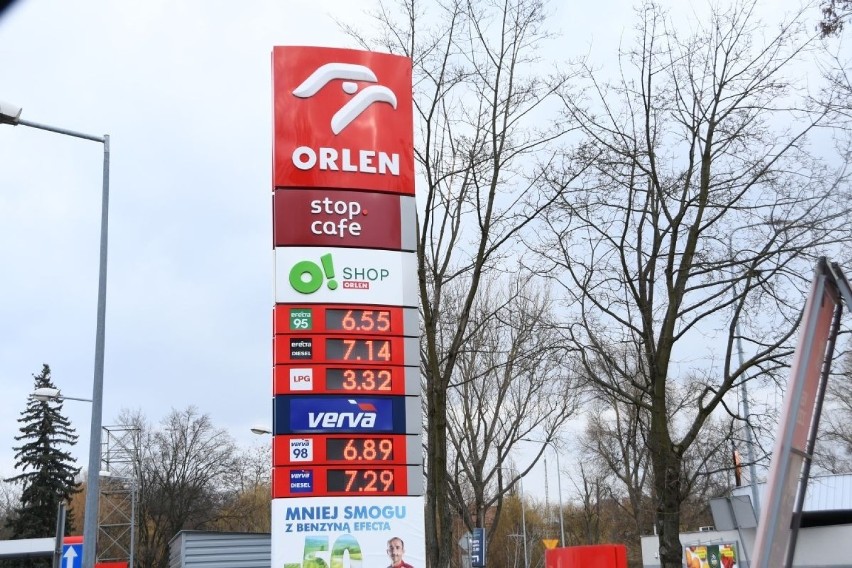 Tyle zapłacimy za paliwo na stacji Orlen przy ulicy Żytniej...