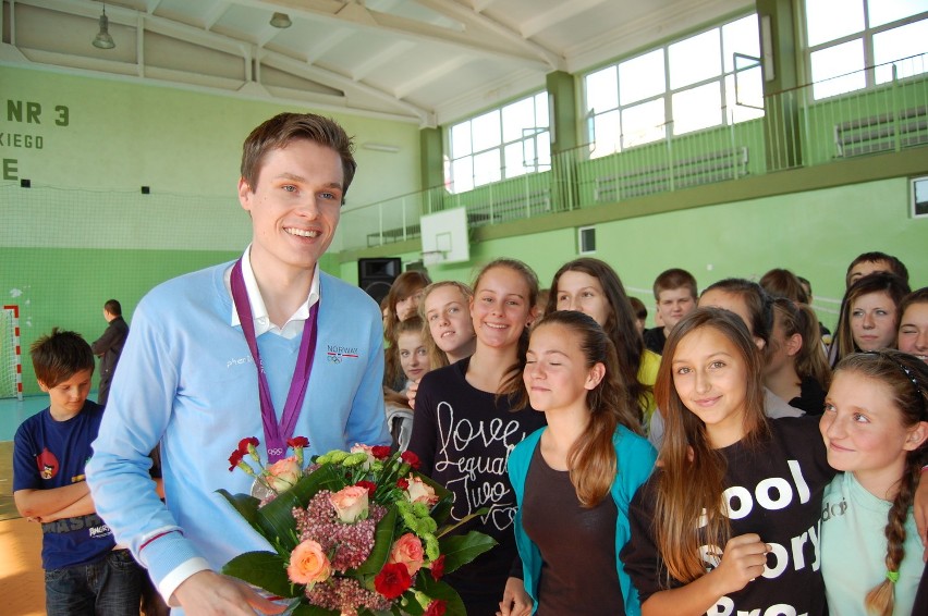 Wicemistrz olimpijski odwiedził Tczew. Bartosz Piasecki spotkał się z młodzieżą