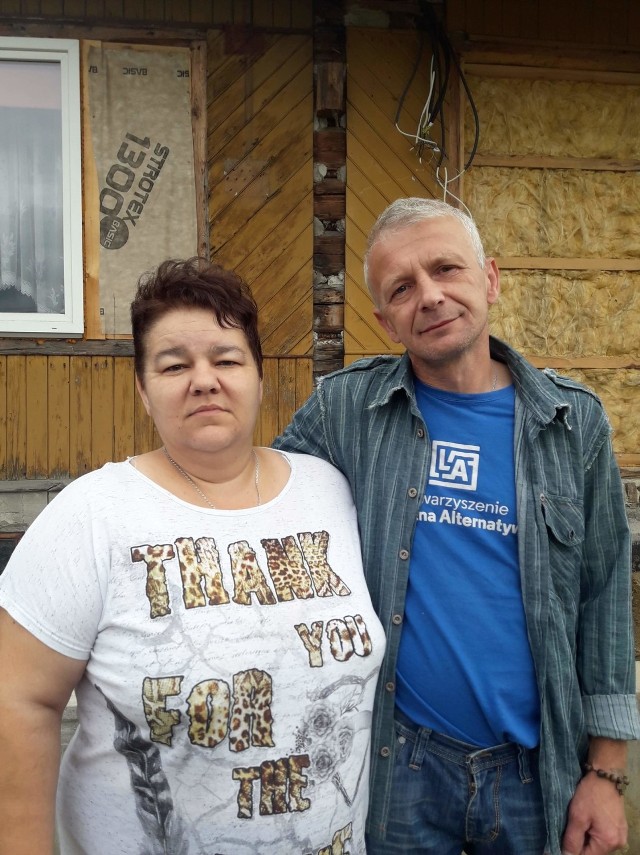 Izabela i Dariusz Staszczakowie proszą wszystkich ludzi dobrej woli o pomoc w remoncie ich rodzinnego domostwa