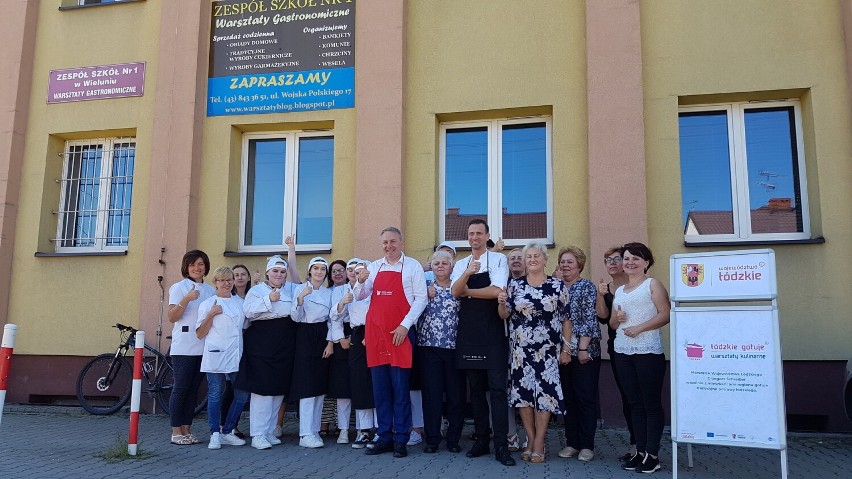 "Łódzkie gotuje" w Warsztatach Gastronomicznych w Wieluniu