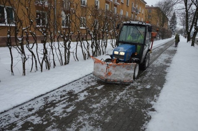 Ulice w Tarnowie posypywane są w tym sezonie zimowym solą