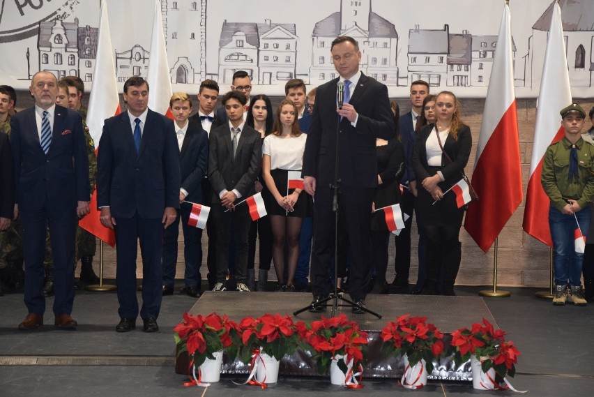 Prezydent RP Andrzej Duda spotkał się z mieszkańcami Kościana [FOTO, FILM]