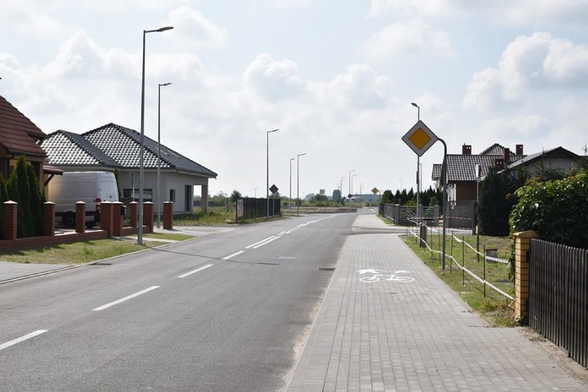 Gmina Września zakończyła kolejną inwestycję drogową [FOTO]