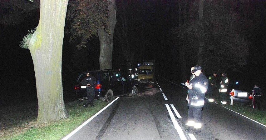 KPP Kwidzyn: W Czachówku kierowca czołowo uderzył w busa. Miał 0,2 promila alkoholu