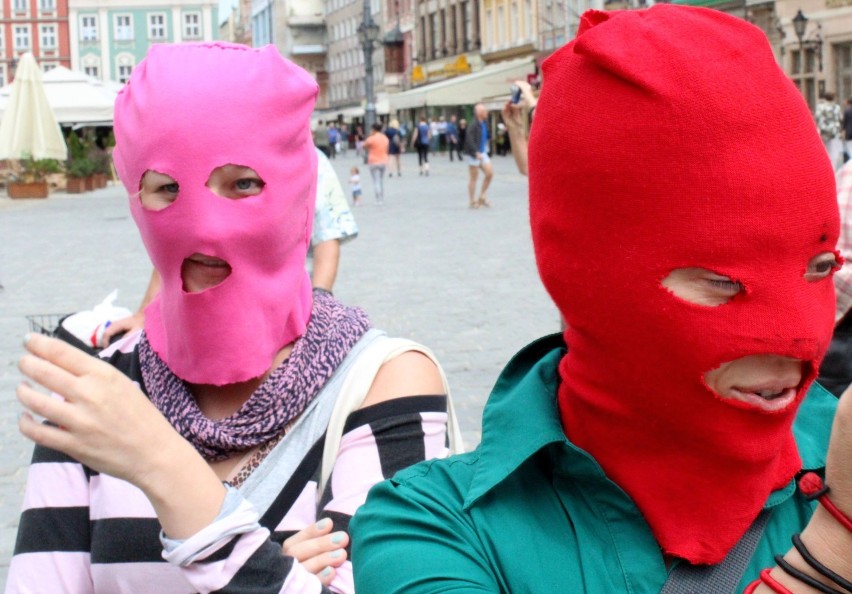 Protest w sprawie Pussy Riot we Wrocławiu