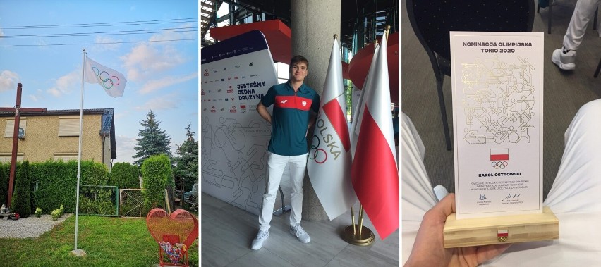 Podstargardzki Strachocin dumny ze swojego mieszkańca!!! Karol Ostrowski w składzie reprezentacji Polski w pływaniu na igrzyskach w Tokio