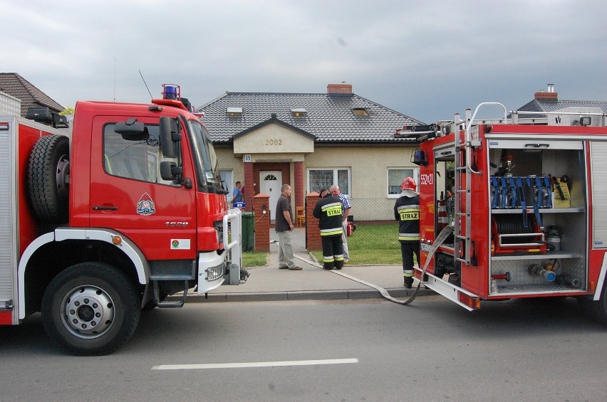 Akcja ratownicza w Rumi - pożar w domu opieki