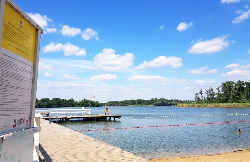 Kąpielisko w Parku Miejskim w Wolsztynie położone jest przy...