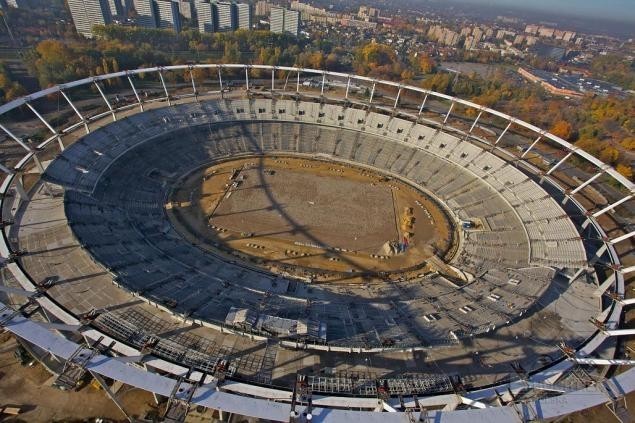 Jak wygląda obecnie budowany Stadion Śląski? Zobacz zdjęcia lotnicze z października