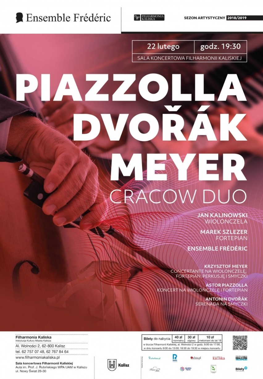 Filharmonia Kaliska. Koncert Cracow Duo w Kaliszu
