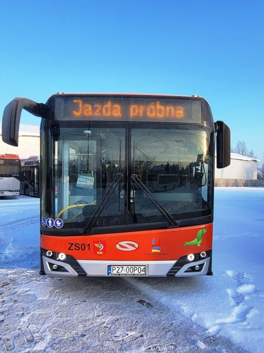Nowe autobusy pojawiły się na ulicach Skarżyska-Kamiennej, odbyły jazdę próbną. Zobaczcie zdjęcia