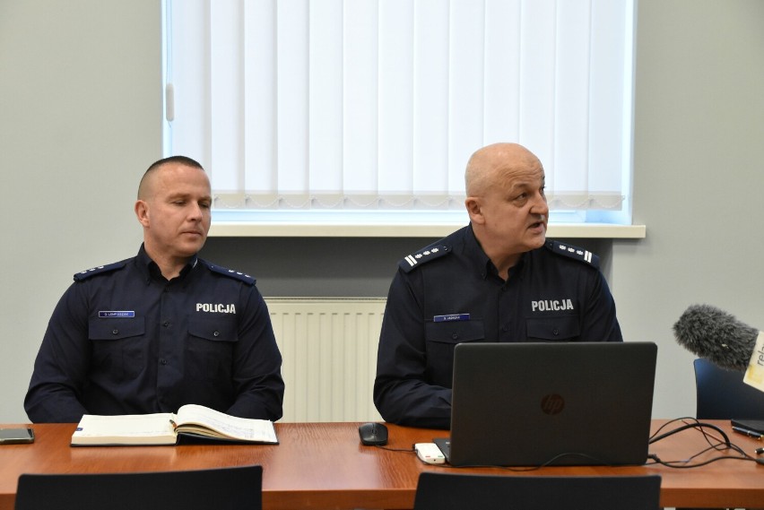 Szefostwo śremskiej Komendy Powiatowej Policji podsumowało...