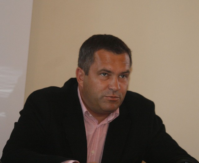 Adam Pawlicki,burmistrz Jarocina.