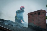 Pożar w Jastrzębiu-Zdroju: Płonął dom na ulicy Dubielec. Spore straty ZDJĘCIA