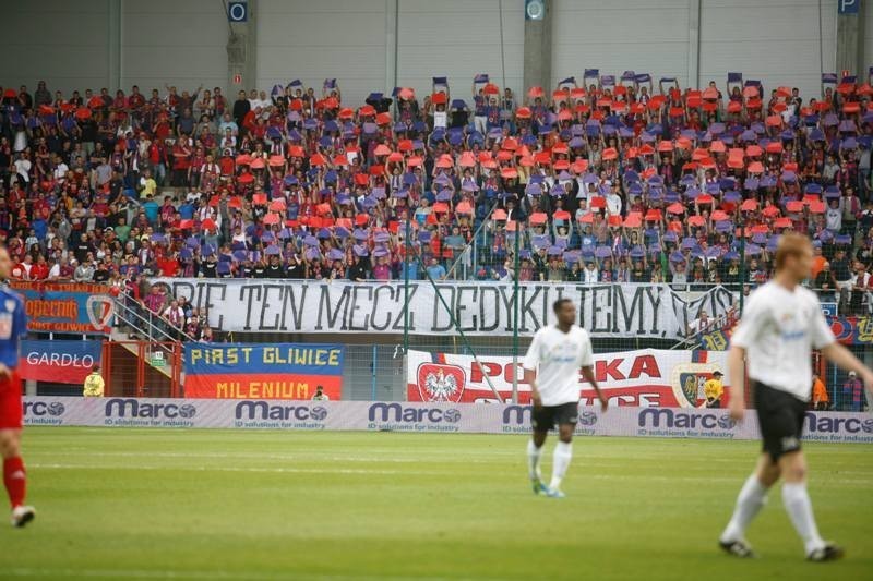 Piast Gliwice - Zawisza Bydgoszcz 3:0 [ZDJĘCIA]. Piast wygrywa i awansuje do Ekstraklasy!