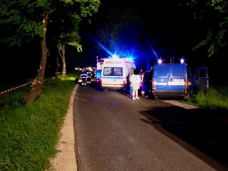 Śmiertelny wypadek w w Bukówcu Górnym.