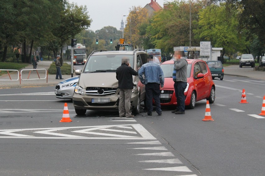 Wypadek na skrzyżowaniu