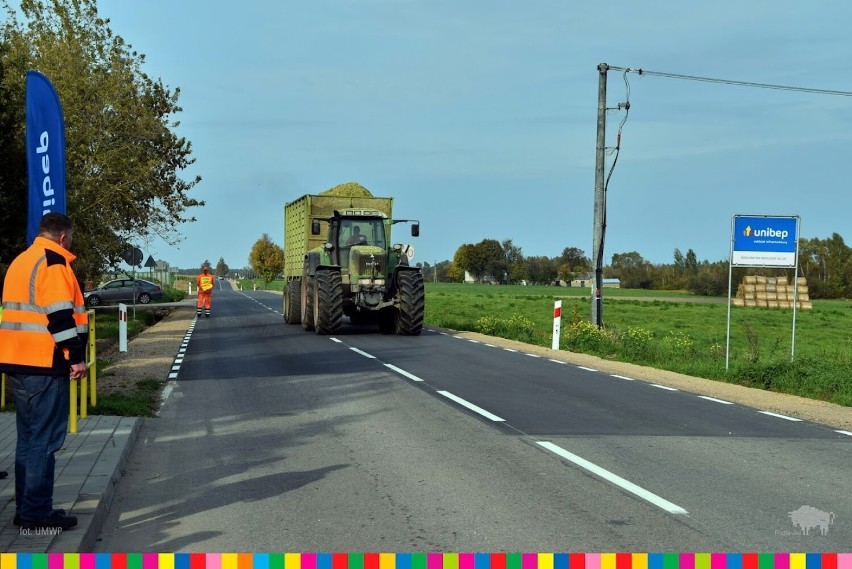 Zakończył się remont kolejnego odcinka drogi wojewódzkiej nr 668