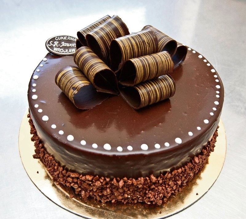 Wykwintny tort czekoladowy na święta