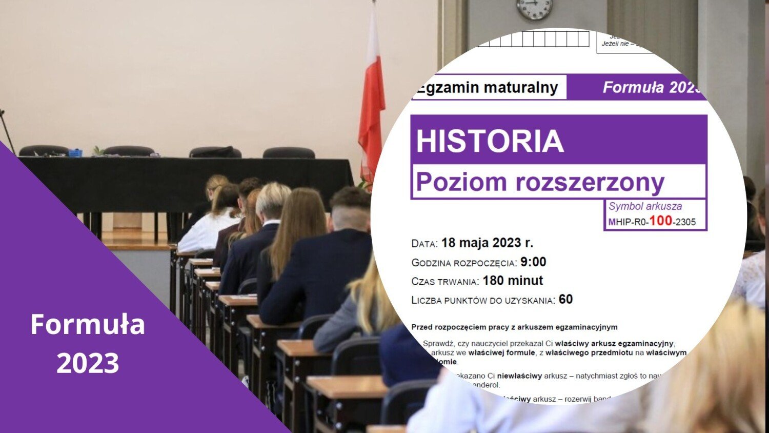 Matura 2023: Historia, poziom rozszerzony – arkusz CKE i odpowiedzi. Za